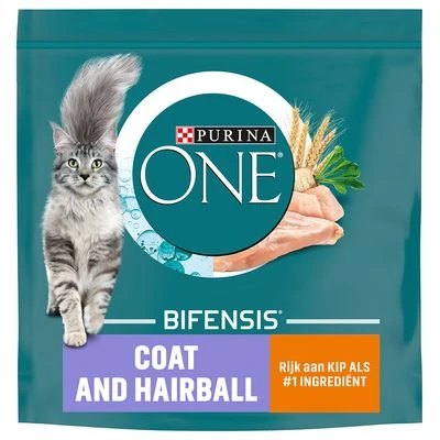 Purina ONE Vacht & Haarbal Kip Kattenvoer 3 Purina ONE Vacht & Haarbal Kip Kattenvoer