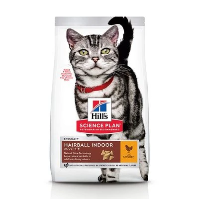 Hill's Science Plan Adult Hairball & Indoor - Kip 3 Hill's Science Plan Adult Hairball & Indoor - Kip