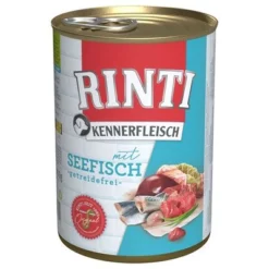 Voordeelpakket 12 X 400 G Rinti "Kennerfleisch" -Exporteren Bitiba winkel 111298 pla bilder rinti kennerfleisch seefisch 400g hs 01 3