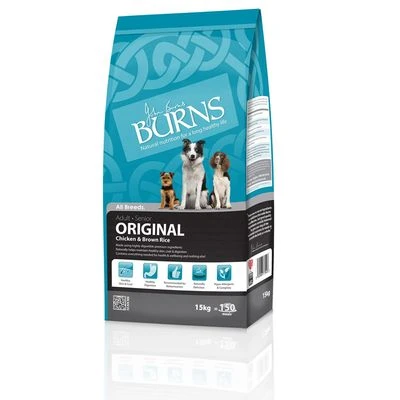 Burns Adult/Senior Original - Kip & Bruine Rijst Hondenvoer 4 Burns Adult/Senior Original - Kip & Bruine Rijst Hondenvoer - Afbeelding 2