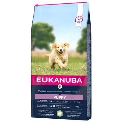 Eukanuba Puppy Large & Giant Breed Lam & Rijst Hondenvoer 3 Eukanuba Puppy Large & Giant Breed Lam & Rijst Hondenvoer