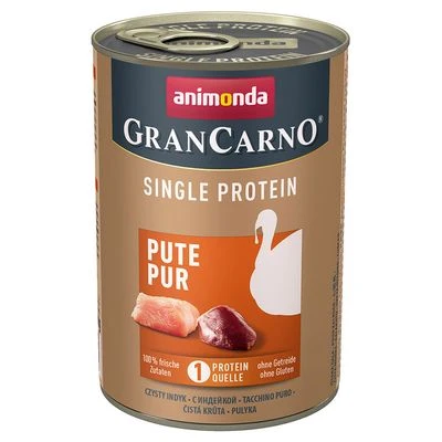 Animonda GranCarno Adult Single Protein Hondenvoer 24 X 400 G - Afbeelding 3