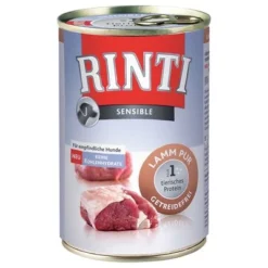 Rinti Sensible Puur 6 X 400 G -Exporteren Bitiba winkel 13146 PLA Rinti Sensible 400g Lamm pur 1 1