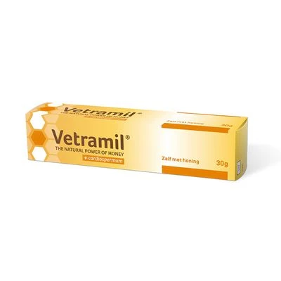Vetramil Wonden Honingzalf 30 G - Afbeelding 3