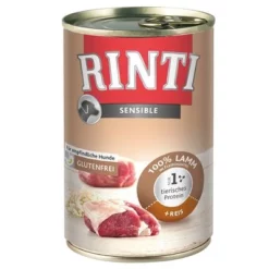 6 X 400 G RINTI Gemengd Probeerpakket Hondenvoer -Exporteren Bitiba winkel 14440 pla rinti sensible lamm reis 1