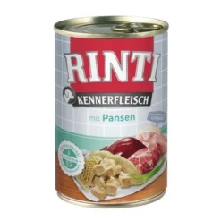 6 X 400 G RINTI Gemengd Probeerpakket Hondenvoer -Exporteren Bitiba winkel 1457 pla rinti kennerfleisch mit pansen 400g 3