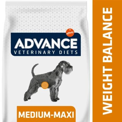 Advance Veterinary Diets Weight Balance Medium/Maxi Hondenvoer 3 Advance Veterinary Diets Weight Balance Medium/Maxi Hondenvoer