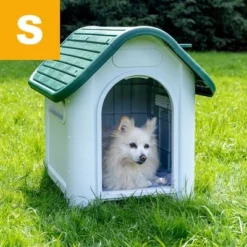 HAFENBANDE Kunststof Hondenhok Cottage -Exporteren Bitiba winkel 160196 hafenbande cottage s hs35 7