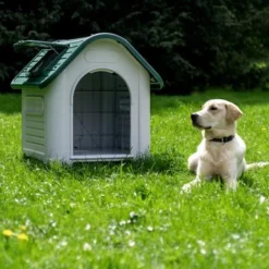 HAFENBANDE Kunststof Hondenhok Cottage -Exporteren Bitiba winkel 160197 hafenbande cottage m hs39 5