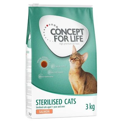 Concept For Life Sterilised Cats Zalm Kattenvoer