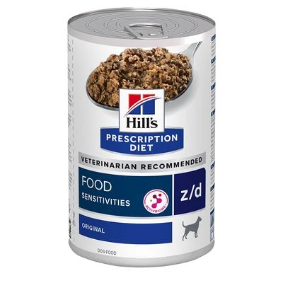 Hill's Prescription Diet Canine Z/D Food Sensitvities Hondenvoer Original -Exporteren Bitiba winkel 190478 pla hills prescriptiondiet zd food sensitivities hs 01 5