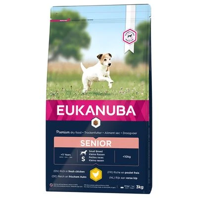 Eukanuba Caring Senior Small Breed Kip Hondenvoer