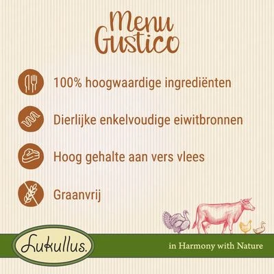 Lukullus Menu Gustico - Zalm Met Wortel, Alfalfa En Spinazie 5 Lukullus Menu Gustico - Zalm Met Wortel, Alfalfa En Spinazie - Afbeelding 3