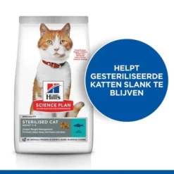 Hill's Science Plan Adult Sterilised Cat - Tonijn 14 Hill's Science Plan Adult Sterilised Cat - Tonijn -Exporteren Bitiba winkel 1 607284 11 1
