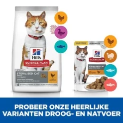 Hill's Science Plan Adult Sterilised Cat - Tonijn 16 Hill's Science Plan Adult Sterilised Cat - Tonijn -Exporteren Bitiba winkel 1 607284 7 9