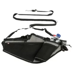 Trixie Jogginggordel Met Lijn - Grijs/zwart -Exporteren Bitiba winkel 203777 trixie jogginggurt leine grauschwarz hs 05 8