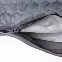 Karlie Fluwelen Ligkussen, Donkergrijs -Exporteren Bitiba winkel 206287 karlie liegekissen velvet dunkelgrau hs 03 7