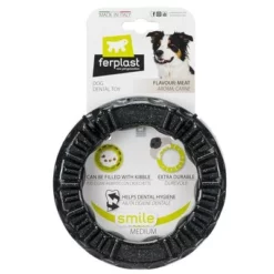 Ferplast Smile Kauwring, Zwart 16 Ferplast Smile Kauwring, Zwart -Exporteren Bitiba winkel 224997 pla ferplast smile kauring schwarz hs 01 7
