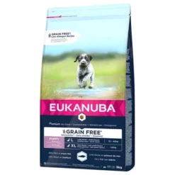 Eukanuba Grain Free Puppy Large Breed Zalm Hondenvoer