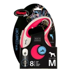 Flexi New Comfort Rollijn Koord Rood, 8 M -Exporteren Bitiba winkel 252316 pla flexi newcomfort seilleinerot 8m medium hs 01 9