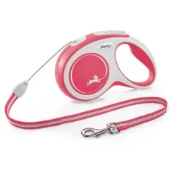 Flexi New Comfort Rollijn Koord Rood, 8 M