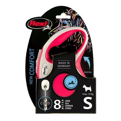 Flexi New Comfort Rollijn Koord Rood, 8 M - Afbeelding 2