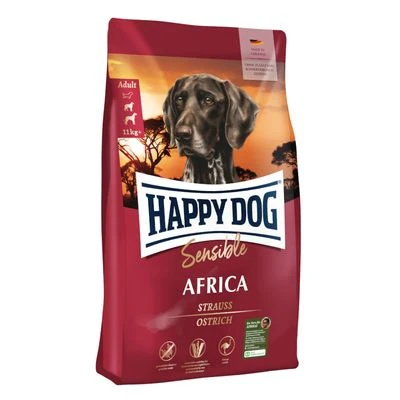Happy Dog Supreme Sensible Afrika - Struisvogel & Aardappel Hondenvoer