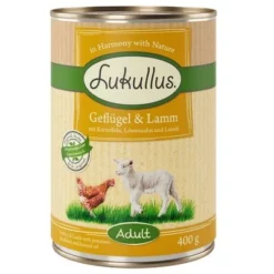 Voordeelpakket Lukullus 24 X 400 G -Exporteren Bitiba winkel 28047 pla lukullus gefluegel lamm 6 x 400 g 6