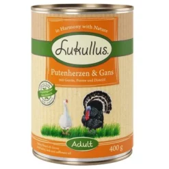 Voordeelpakket Lukullus 24 X 400 G -Exporteren Bitiba winkel 28050 pla lukullus putenherzen gans 6 x 400 g 9