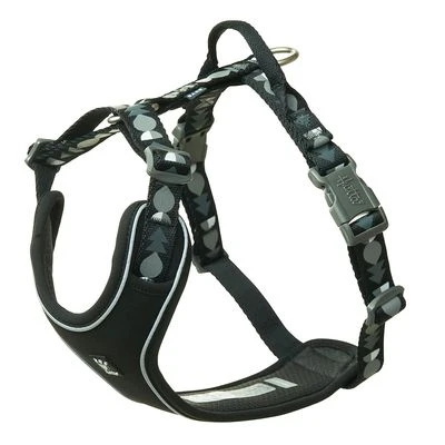 Hurtta Bare Y-Geschirr, Coal 3 Hurtta Bare Y-Geschirr, Coal