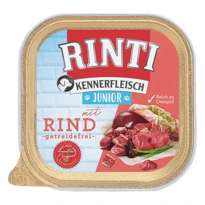 RINTI Kennerfleisch Junior 9 X 300 G Hondenvoer