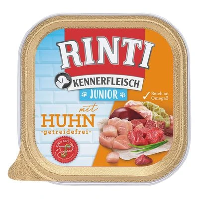 RINTI Kennerfleisch Junior 9 X 300 G Hondenvoer - Afbeelding 2