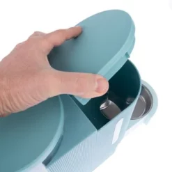 TIAKI Voer- En Waterdispenser, Lichtblauw 33 TIAKI Voer- En Waterdispenser, Lichtblauw -Exporteren Bitiba winkel 302396 tiaki wasser und futterspender fg 6116 2