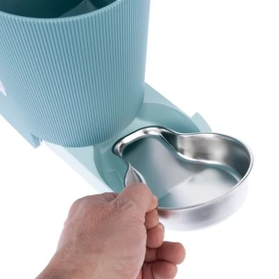 TIAKI Voer- En Waterdispenser, Lichtblauw 19 TIAKI Voer- En Waterdispenser, Lichtblauw - Afbeelding 17