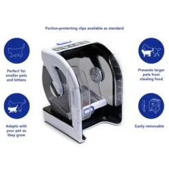 Closer Pets MiBowl Microchip Voerautomaat -Exporteren Bitiba winkel 306097 petmate closer pets mibowl microchip catfeeder hs 12 7