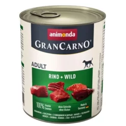 Voordeelpakket Animonda GranCarno Original Adult 12 X 800 G -Exporteren Bitiba winkel 31087 pla animonda grancarno rinduwild 800g 3