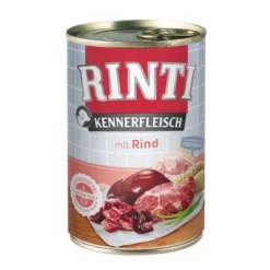 6 X 400 G RINTI Gemengd Probeerpakket Hondenvoer -Exporteren Bitiba winkel 3132 pla rinti kennerfleisch mit rind 400g 5