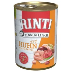 Voordeelpakket 12 X 400 G Rinti "Kennerfleisch" -Exporteren Bitiba winkel 3133 pla bilder rinti kennerfleisch huhn 400g hs 01 1