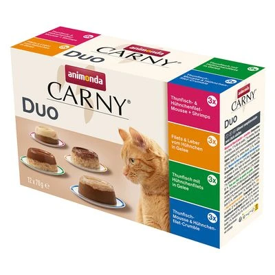 Animonda Carny Adult Duo Mix 12 X 70 G 3 Animonda Carny Adult Duo Mix 12 X 70 G