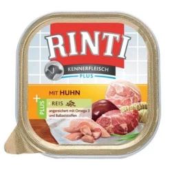 Voordeelpakket Rinti "Kennerfleisch" 9 X 300 G 13 Voordeelpakket Rinti "Kennerfleisch" 9 X 300 G -Exporteren Bitiba winkel 31936 PLA rgb Rinti Kennerfleisch Huhn Reis 300g 3