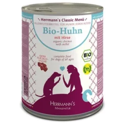 Herrmann's Menu 6 X 800 G 12 Herrmann's Menu 6 X 800 G -Exporteren Bitiba winkel 33123 pla h d2 bio huhn mit hirse 800x800 7