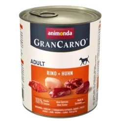 Voordeelpakket Animonda GranCarno Original Adult 12 X 800 G -Exporteren Bitiba winkel 33151 pla animonda grancarno rinduhuhn 800g 4 1