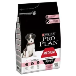 Purina Pro Plan Medium Puppy Sensitive Skin Hondenvoer -Exporteren Bitiba winkel 332217 pla nestle purina proplan medium puppy sensitiveskin optiderma 3kg hs 01 2