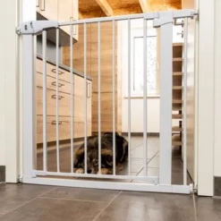 TIAKI Wit Hondenrek Met Verlengstuk Van 7 Cm -Exporteren Bitiba winkel 334597 tiaki dog gate white fg 8184 1