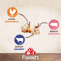 8in1 Triple Flavour Kauwbotten XS 13 8in1 Triple Flavour Kauwbotten XS -Exporteren Bitiba winkel 368396 iams 8in1 triple flavour kauknochenxs 7stck hs 03 3
