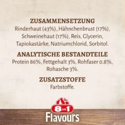 8in1 Triple Flavour Kauwbotten XS 15 8in1 Triple Flavour Kauwbotten XS -Exporteren Bitiba winkel 368396 iams 8in1 triple flavour kauknochenxs 7stck hs 05 6