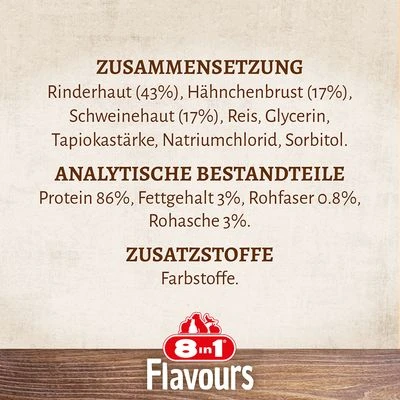 8in1 Triple Flavour Kauwbotten XS 8 8in1 Triple Flavour Kauwbotten XS - Afbeelding 6