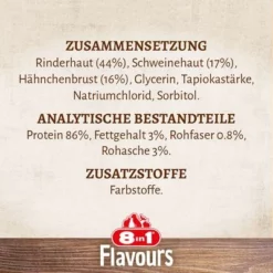 8in1 Triple Flavour Twisted Kauwsticks -Exporteren Bitiba winkel 368596 iams 8in1 triple flavour twisted kaustangen hs 05 7