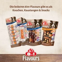 8in1 Triple Flavour Twisted Kauwsticks -Exporteren Bitiba winkel 368596 iams 8in1 triple flavour twisted kaustangen hs 07 3