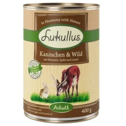 Voordeelpakket Lukullus 24 X 400 G -Exporteren Bitiba winkel 400g kaninchen wild 1000x1000bbb 4